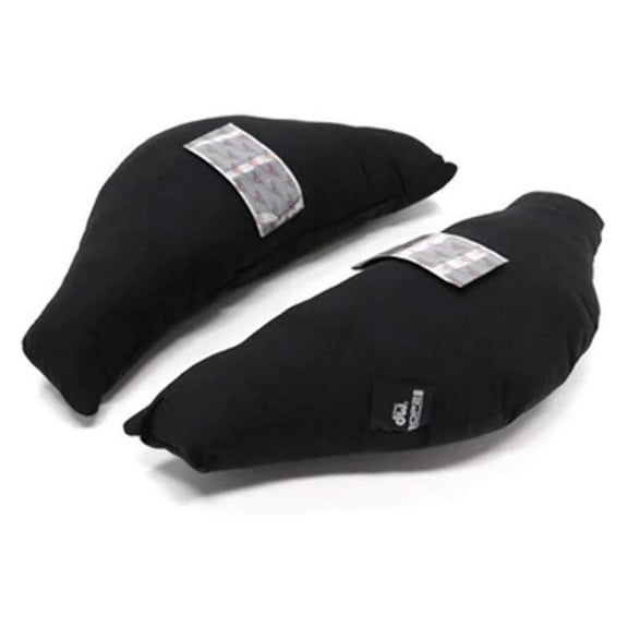 DW Bass Drum Muffling Pillows - 2-Piece Set | Kick Drum Dampeners for Enhanced Sound Control | Black Drum Mufflers for Thump, Punch & Clarity