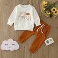 AOMPMSDX Boys Outfits Set Toddler Boys Girls Long Sleeve Letter Prints