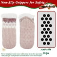 thumbnail image 4 of TRANSLINK Slipper Socks for Women with Gripper Winter Socks Warm Cozy Xmas Gift, 4 of 7