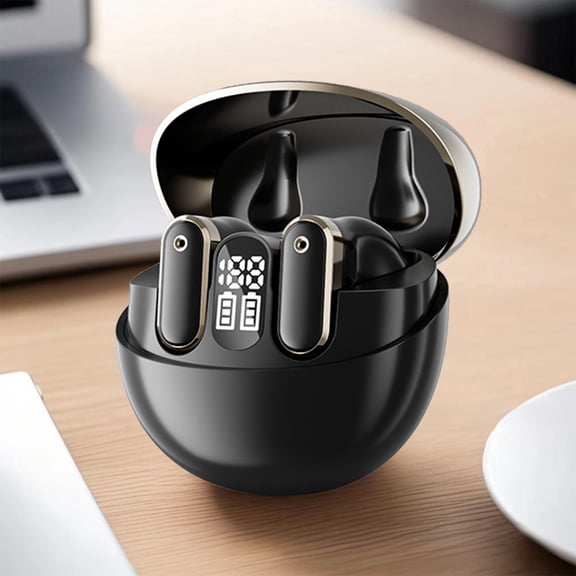 Kbndieu Wireless Earbuds Bluetooth Headphones, In Ear True Wireless Earbuds, Bluetooth 5.4, Dual Microphone Noise Reduction, Surround Sound, Intelligent Translation, Sports Earphones