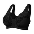 thumbnail image 4 of Daolelai Front-Hook Sports Bra Large Size No-Rim Underwear Cross-Border American Style Front-Hook Vest Lace Bra, 4 of 4