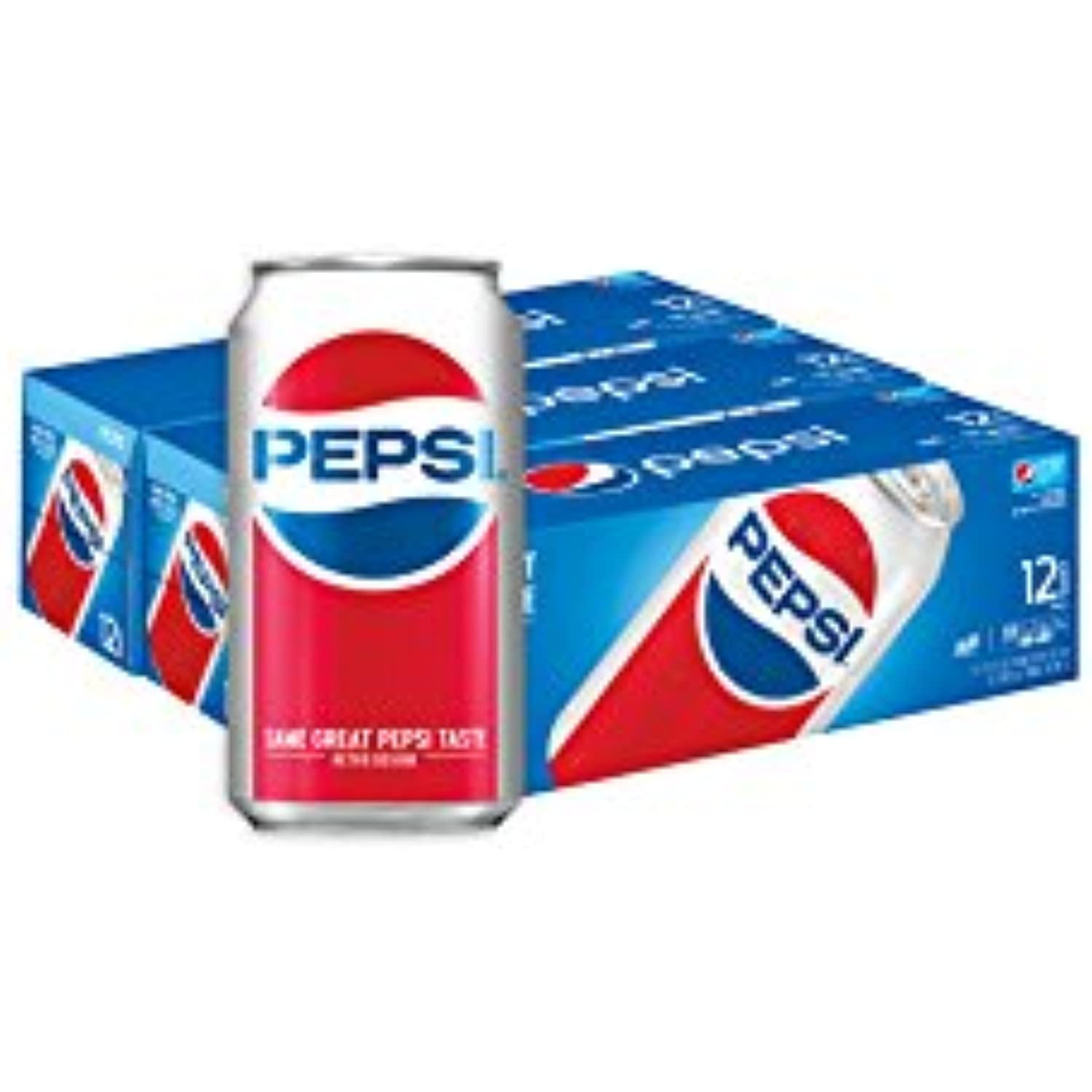 Pepsi Soda, Fridge Pack Bundle, 12 Fl Oz, 36 Cans (Packaging May Vary ...