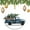 Pattern-1, variant on Christmas Ornament Buffalo Plaid Truck with Christmas Tree Christmas Bauble Merry Christmas Blue Truck Holiday Ornament for Home Christmas Tree Decor Gifts for Women Men On Christmas