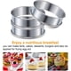 thumbnail image 3 of Anillos para Bollos de 4 Pulgadas para Muffins, Juego de 20 Moldes de Anillos para Muffins de Acero Inoxidable Anillos para Tartas de Doble Laminado Anillos Redondos para Tartas, 3 of 7