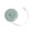 Green, variant on Mini Retractable Body Measuring Tape, Portable Soft Tape Ruler with Auto Lock Button, Compact Plastic Tape Measure for Bust Waist Hip Leg Clothing Tailor Body Measurement Home Use, 5.2×5.2cm