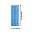 thumbnail image 2 of HengDidi Disposable Non-Woven Cleaning Cloths with Wave Kitchen Wipes for Utensils Furniture - Cut-to-Size Roll of 40, 2 of 6