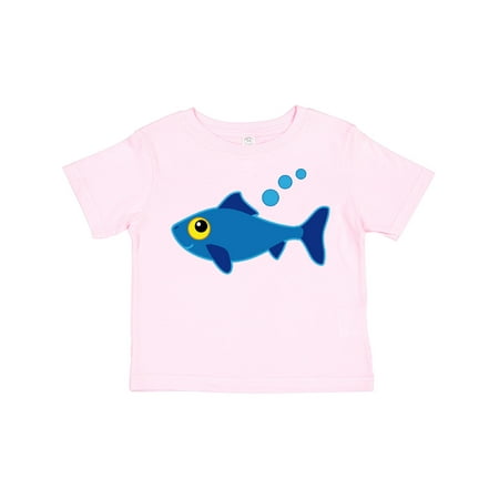 

Inktastic Fishing Blue Fish Gift Toddler Boy or Toddler Girl T-Shirt