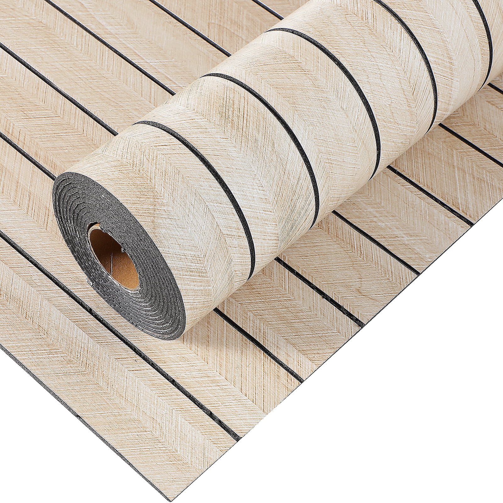 LOLIPPYY Wood Grain Peel and Stick Wallpaper Roll, Self-Adhesive Removable Wall Panels 40cm x 10m for Living Room and Bedroom Decor