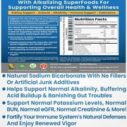 Organic Sodium Bicarbonate Alkaline Supplement For Alkalinity, 2 LB