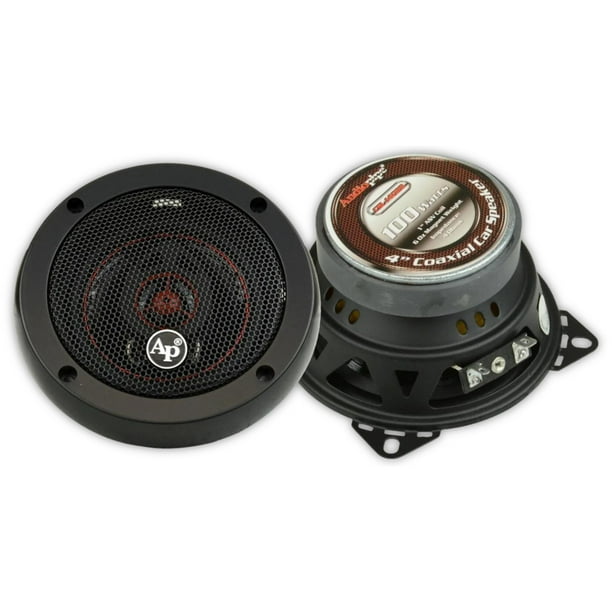Bocinas coaxiales Audiopipe CSL1402R de 4 PLG 100 Watts