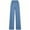 Blue808, variant on Hifoo Women's Casual High Waisted Wide Leg Pants Elastic Waistband Solid Color Trousers With Drawstring Pockets Comfortable Wear Joggers Daily Slacks Trendy