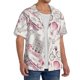 thumbnail image 2 of Fotbe Romantic Travel In Paris Camisa Estampada de Manga Corta para Hombre, Casual de Verano, Estilo Playero, Sin Arrugas-Small, 2 of 5
