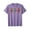 Purple, variant on Girls Youth Graphic Tees With Prints Casual Shirts For Children Stylish Top Back To School Age 2-13