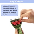 thumbnail image 3 of 1400B Little Green 3" Tough Stain Brush Tool Replacement for Bissell Little-Green Upright & Portable Carpet Cleaners for 1400B 1425 3860 4075 1400W 1400 1844 2290A Series, 1 Brush, 2 Replacement Brush, 3 of 7