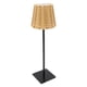 thumbnail image 1 of Lámpara De Mesa LED, Luz De Noche Tejida A Mano Luz De Noche De Cabecera Con 3 Temperaturas De Color Control Táctil Recargable Para Sala De Estar, Dormitorio, Bar, Campamento,, 1 of 7