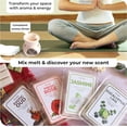 thumbnail image 4 of Scented Wax Melts Variety Pack of 4x8ea - Exotic Oud|Fresh Rose|Eucalyptus Lime|Jasmine - Non Toxic Soy Wax and Essential Oils - Long Lasting Strong Scent Pet Safe Candle Wax Cubes for Warmers, 4 of 7