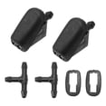 thumbnail image 1 of Kit de Boquillas de Lavaparabrisas Unique Bargains para Mini Cooper Base Boquillas de Rociado de Parabrisas Chorro de Limpiaparabrisas No. 61667146377 2 Pcs Juntas 2 Pcs Conector de Manguera en T, 1 of 1