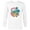 White, variant on Disney Stitch Beach Vibes Hawai’i Hibiscus Flowers and Palms - Long Sleeve T-Shirt for Men - Customized-White