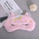 thumbnail image 2 of Antifaz rosa de felpa para niños, mujeres, niñas, hombres adultos, antifaz de unicornio, antifaz novedoso para dormir, antifaz para dormir de dibujos animados, talla única (4 unidades) JM, 2 of 5