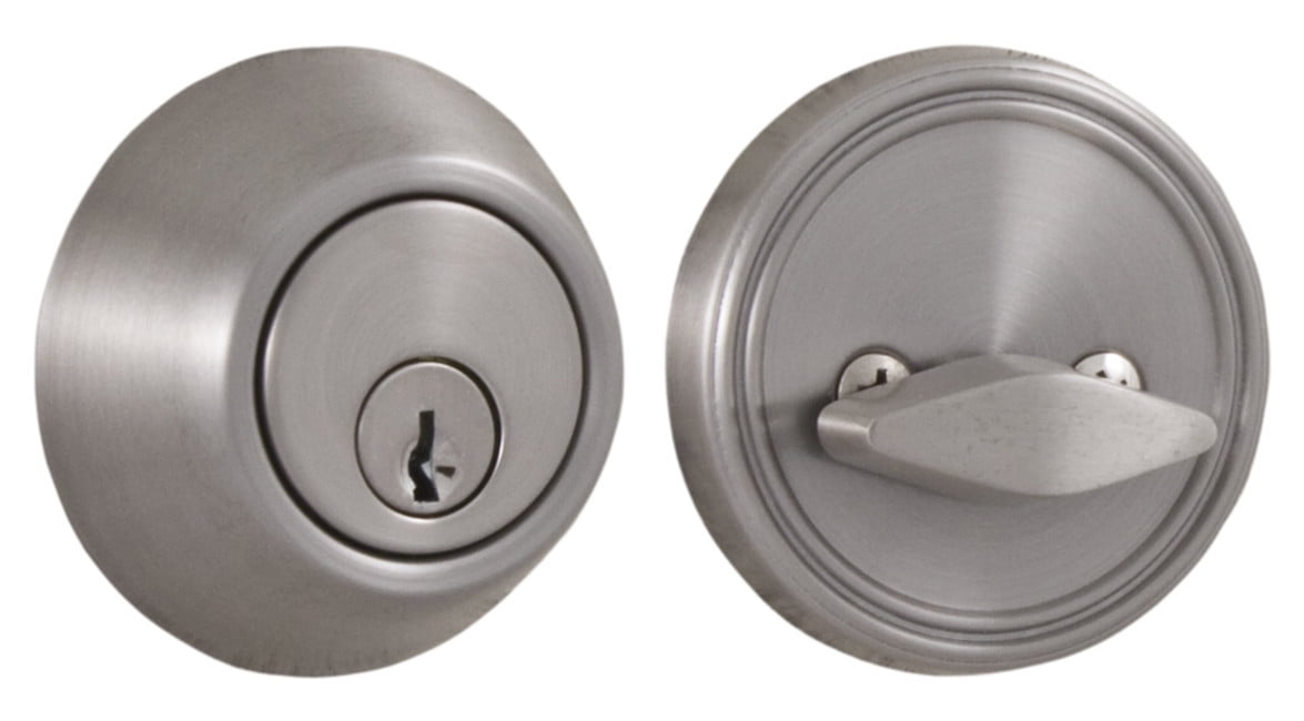 Weslock 00271NNFR22 Single Cylinder Deadbolt with Adjustable Latch