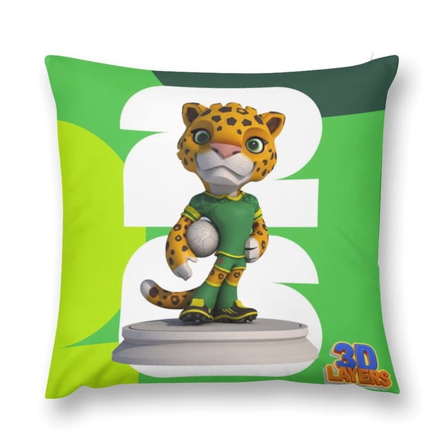 ZayuFundas de almohada de terciopelo con tema, regalos de funda de almohada, decoración para el hogar, cojín de lanzar, regalo de cumpleaños para fans y parejas. 45cm x 45cm.
