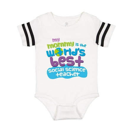 

Inktastic Social Science Teacher Mom Gift Baby Boy or Baby Girl Bodysuit