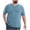 Light Blue, variant on Fnooota Big Men's T-Shirts, V Neck Casual Basic Short Sleeve Summer Tops Classic Tees Dark Gray Size S-2XL
