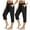 Black-2PCS, variant on SOMER Yoga Pants with Pockets for Women Capri Flared Pants High Waist Drawstring Workout Pants Casual Work Pants Flare Leggings for Summer