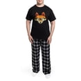 thumbnail image 5 of CafePress - Cute Hipster Fox With Glasses Pajamas - Men's Dark Loose Fit Cotton Pajama Set, 5 of 7