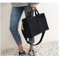 thumbnail image 5 of LinYooLi Canvas Tote Bag for Women Large Capacity Shoulder Bag Aesthetic Purses Handbags with Multiple Pockets, 5 of 5
