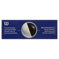Wilson Boost Golf Ball, 12 Pack, White