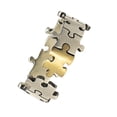 thumbnail image 5 of Intricate Puzzle Rings Unisex Finger Rings Adjustable Couples Rings Adorment Vintage Jewelry Handmade Ornament, 5 of 9