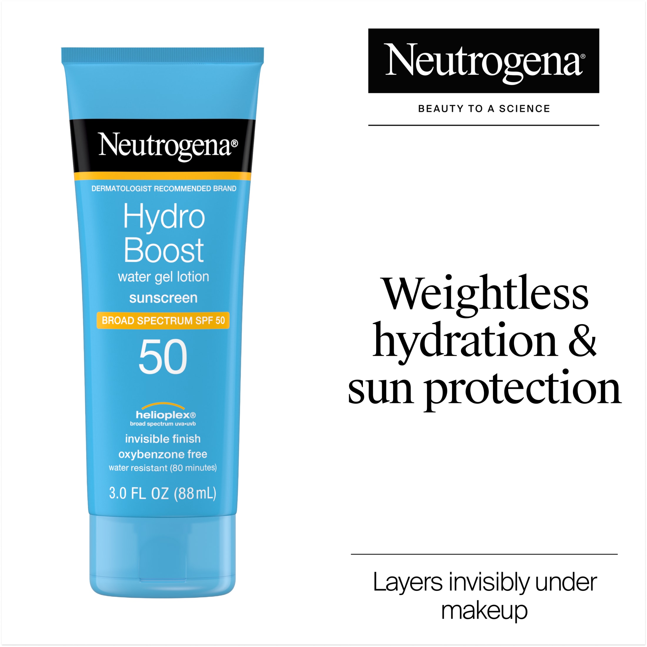 Neutrogena Hydro Boost Sunscreen Lotion SPF 50 photo 2