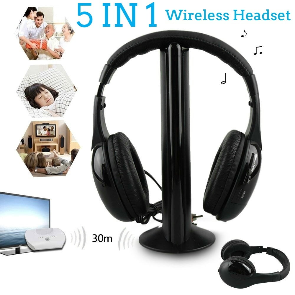 computer headphones with mic wireless
