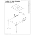 thumbnail image 3 of Kingston Brass KVPB312271CP Edwardian 31" Ceramic Console Sink with Brass Legs (1-Hole), White/Polished Chrome, 3 of 5