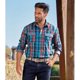 thumbnail image 5 of Atlas For Men - Camisa Cuadro para Hombre (Azul, Rojo), 5 of 5