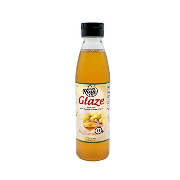 De La Rosa White Balsamic Glaze, Kosher for Passover, 8.45 oz (Pack 1)