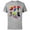 Athletic Heather, variant on Marvel Holiday Avengers Team Festive Christmas Stockings - Short Sleeve Cotton T-Shirt for Adults - Customized-White