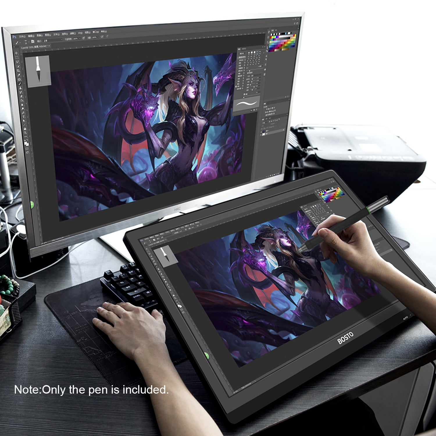 BOSTO 2-in-1 Cable for BOSTO 13HD/16HD/16HDK Graphics