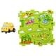 thumbnail image 4 of Pista de rompecabezas de juguetes de construcción de vagones de ferrocarril con aprendizaje de vehículos multiusos para niños 4 piezas rompecabezas dinosaurio, 4 of 7