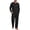 Bm 01 Black, variant on Men's Pajama Set Long Sleeve Sleepwear Lightweight Loungewear Shirts and Bottoms Soft Comfy Sleep Sets with Pockets S-2XL