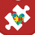 thumbnail image 4 of Inktastic Autism Puzzle Piece Autistic Spectrum Awareness Boys or Girls Baby Bib, 4 of 4