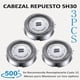 thumbnail image 2 of TRYXZSZ Cabezal de Repuesto Compatible Philips Norelco, Cabezal de Repuesto Rasuradora Philips SH30, para Series 3000, 2000, 1000 y S738 Click & Style, 2 of 5