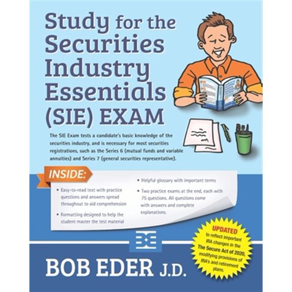 Pre-Owned Study for the Securities Industry Essentials (SIE) Exam, (Paperback)