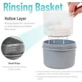 thumbnail image 4 of Denture Case with Denture Brush, Waterproof Denture Bath with Portable Denture Brush Holder,Partial Denture Case with Basket Denture Cups for Soaking Dentures, 4 of 7