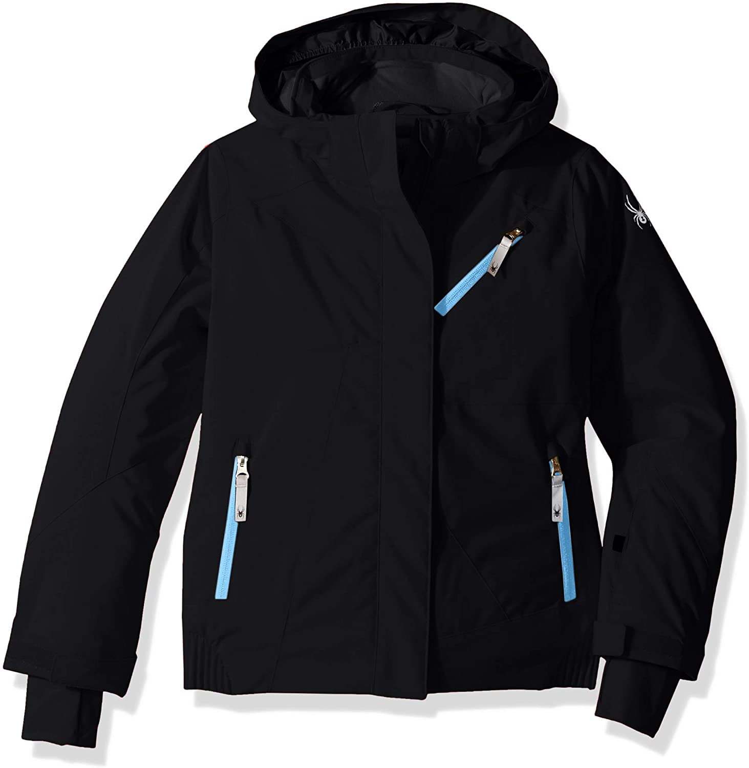 girls black ski jacket