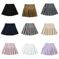 thumbnail image 4 of BULLPIANO Kids Girls A-Line Pleated Skirt Little Girls Solid Sport Uniform Tennis Short Skirts 2-12 Years, 4 of 4