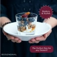 thumbnail image 6 of Rosendahl Grand Cru Glass Tumblers (Set of 4) - 9.1 Fl. Oz. - Lead-Free, Dishwasher Safe, Elegant Clear Glass Drinkware for Water, Juice, Coffee, and Wine - Modern, Durable (Clear), 6 of 7