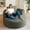 Green, variant on 50" FIRSCOOK Oversized Corduroy Round Chair, Deep Seat Comfy Boneless Lounge Chairs with Pillows, No Assembly Required, Green