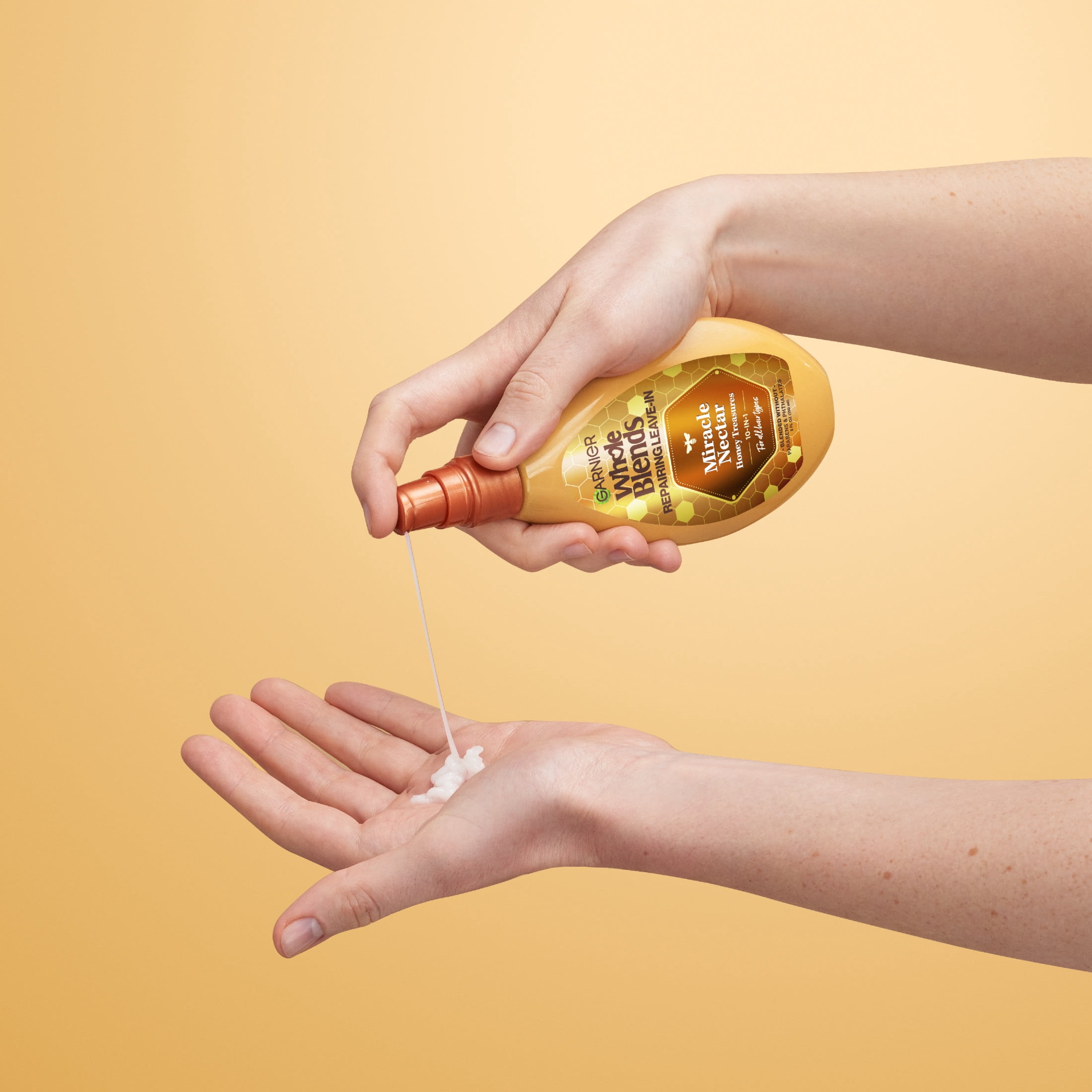 Garnier Whole Blends Leave-In Miracle Nectar Honey Treasures Treatment, 5 fl. oz.